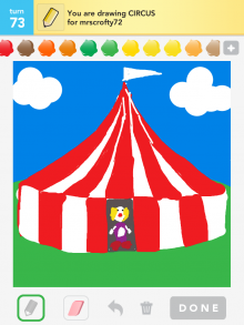 Drawsomething Circus