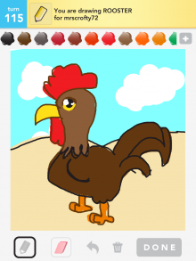 Drawsomething Rooster