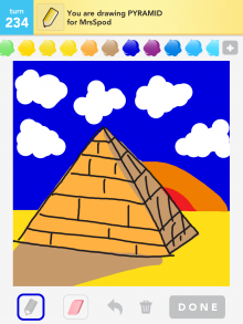 Drawsomething Pyramid